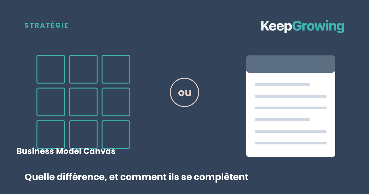 Business Model Canvas ou business plan