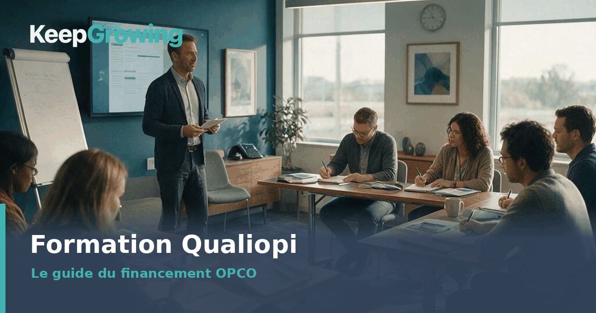 Session de formation commerciale Qualiopi