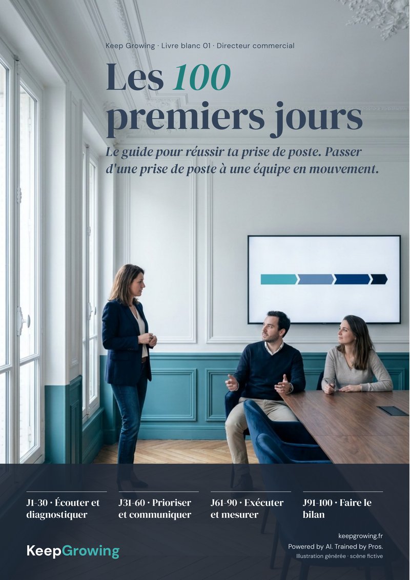 Couverture du livre blanc Keep Growing KG_01 : Les 100 premiers jours