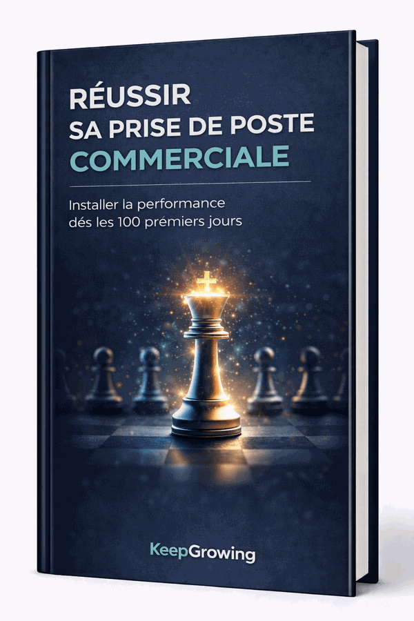 Couverture du guide Les 100 premiers jours du directeur commercial