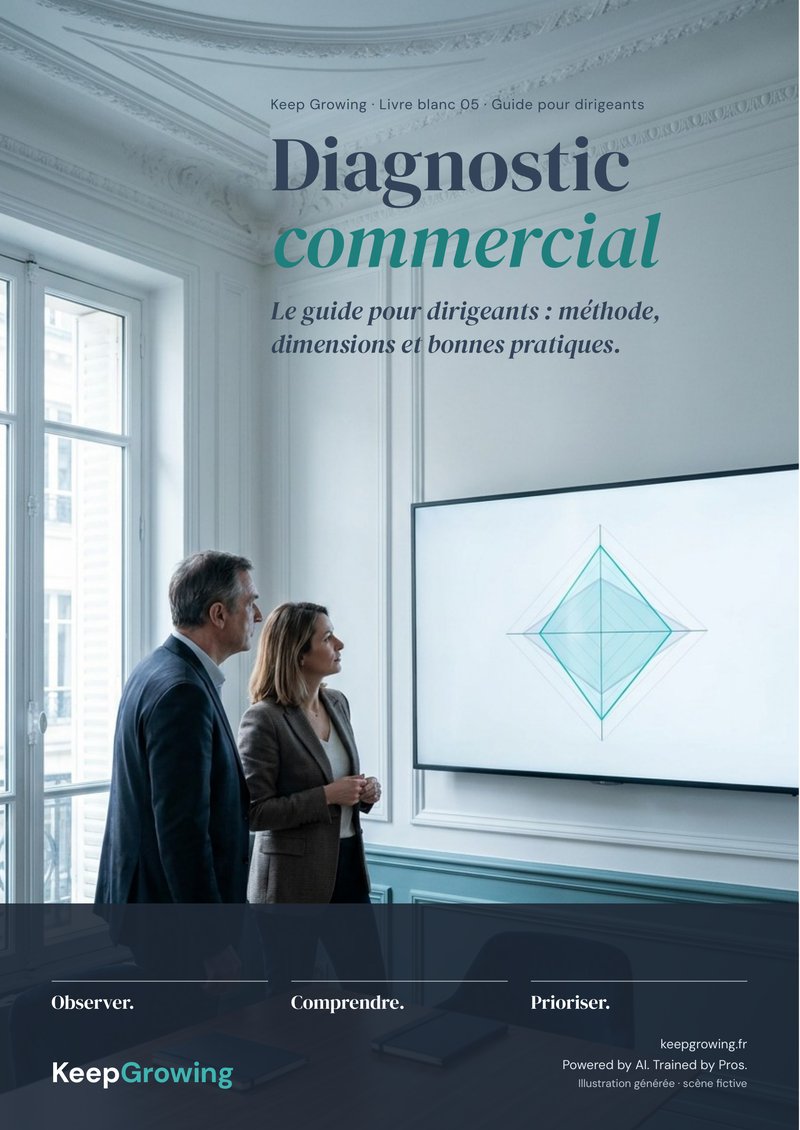 Couverture du livre blanc Keep Growing KG_05 : Diagnostic commercial