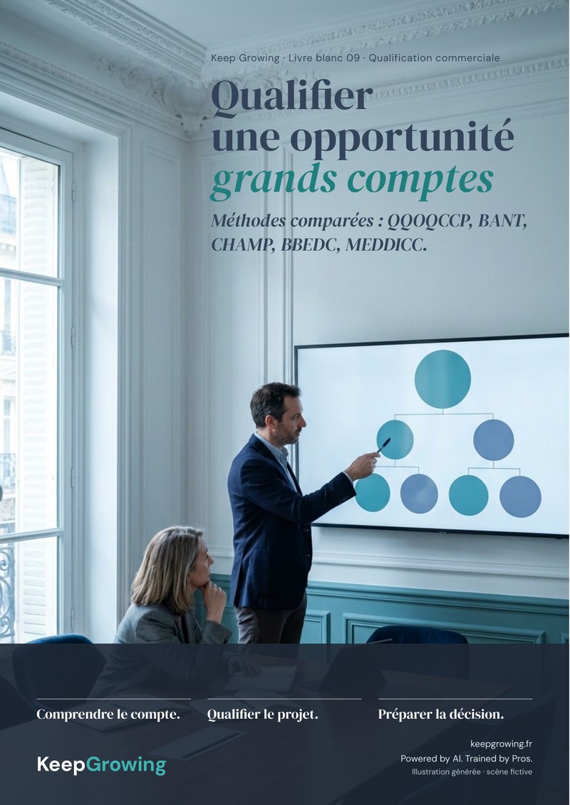 Couverture du livre blanc Keep Growing KG_09 : Qualifier une opportunité grands comptes