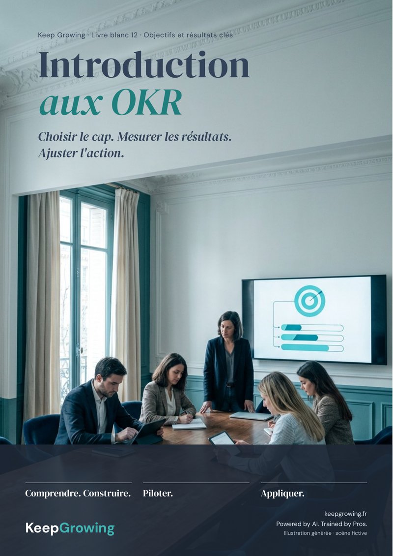 Couverture du livre blanc Keep Growing KG_12 : Introduction aux OKR
