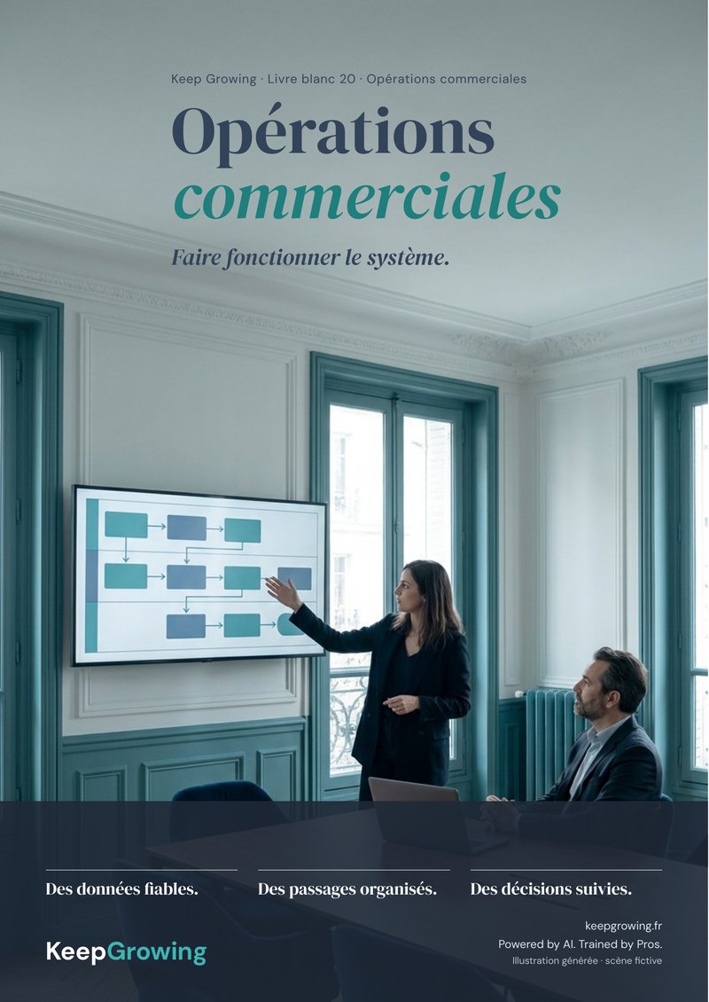 Couverture du livre blanc Keep Growing KG_20 : Opérations commerciales