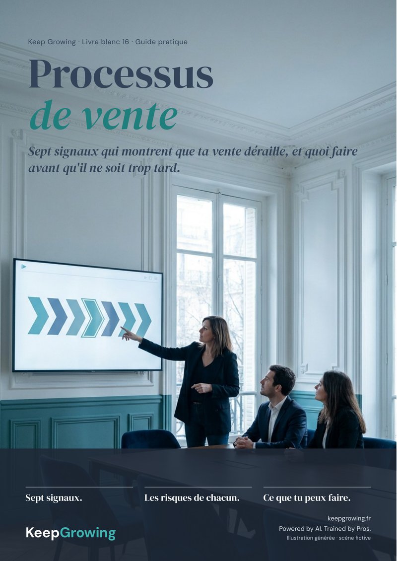 Couverture du livre blanc Keep Growing KG_16 : Processus de vente